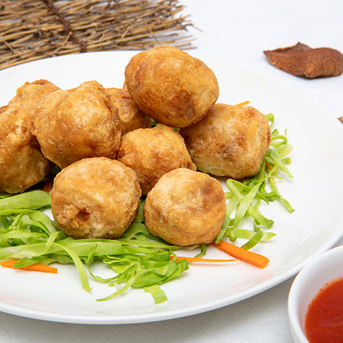 Albóndigas de sepia y calamar